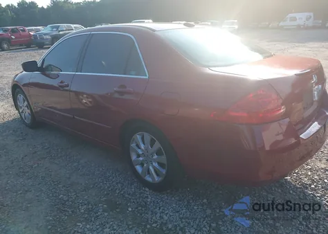 2007 Honda Accord 2.4 Ex из США, поврежденный, VIN 1HGCM56887A184962